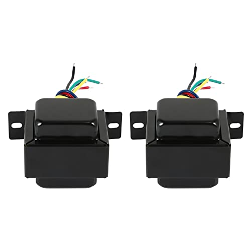 AuntYou 2PCS RöHrenverstäRker Single-Ended 5K Single-Ended Ausgangstransformator für 6P1 6P14 6P6 0-4-8 Ohm von AuntYou