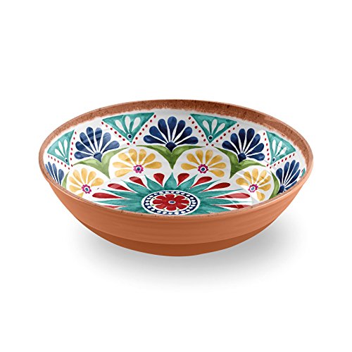 Epicurean Rio Medallion Salatschüssel, Melamin, 30 cm von Auntie Morags