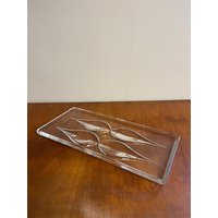 Art. 1218 - Nachtmann Glasplatte Mit Elegantem Schliff Vintage-Küchenaccessoire Art. 1218 - Nachtmann Glasplatte Mit Elegantem Schliff Vintage-Küchenaccessoire von AuntieMagpiesVintage