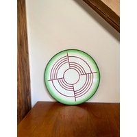 Art. 383 - Tortenteller Spritzdekor Metallrand Muster Art. 383 - Tortenteller Spritzdekor Metallrand Muster von AuntieMagpiesVintage