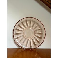 Art. 184 - Vintage Rosalinglas Kuchenteller Blatt-Schliff Feine Linien Art. 184 - Vintage Rosalinglas Kuchenteller Blatt-Schliff Feine Linien von AuntieMagpiesVintage