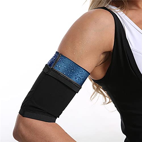 Aunye Armbandage EIN Paar, Arm Sauna Bands,Gewichtsverlust Slimmer Bands Wraps Arm Trimmer,Elastische Arm Kompression Abnehmen Arm Shaper (L/XL) von Aunye