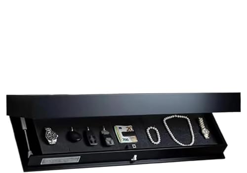 Auosxny Wandboard mit Geheimfach, Magicflap Designer Regal mit Geheimfach, Verstecktes Fach Möbel, für Wohnzimmer oder Büro (Schwarz)(Black) von Auosxny