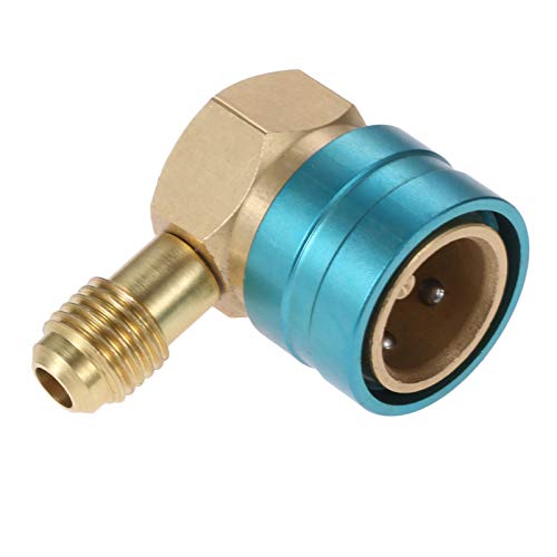Aupoko R1234YF zu R134A Schlauchadapter, R12 zu R134A Low Side Schnellkupplung A/C Fitting, 1/4 Zoll SAE Außengewinde und R1234YF 14mm Low Side Anschluss für Auto-Klimaanlagen Aufladung Aupoko R1234YF zu R134A Schlauchadapter, R12 zu R134A Low Side Schnellkupplung A/C Fitting, 1/4 Zoll SAE Außengewinde und R1234YF 14mm Low Side Anschluss für Auto-Klimaanlagen Aufladung von Aupoko