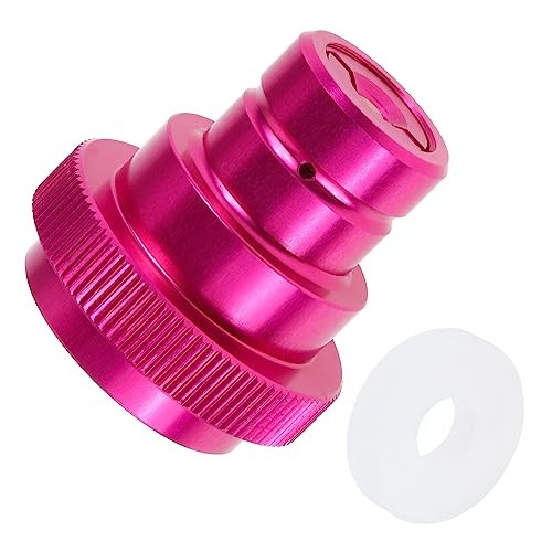 Aupoko CO2 Quick-Adapter, Schnelladapter für Soda Wassersprudler kompatibel mit Duo/Terra/Art, CO2 Adapter 425g Zylinder 60L Trapezgewinde TR21-4, Rosa Aupoko CO2 Quick-Adapter, Schnelladapter für Soda Wassersprudler kompatibel mit Duo/Terra/Art, CO2 Adapter 425g Zylinder 60L Trapezgewinde TR21-4, Rosa von Aupoko