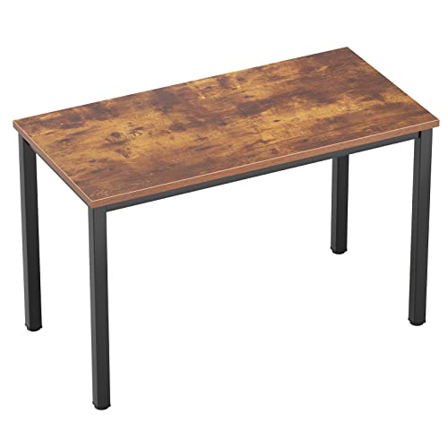 AuraCraft Computer Schreibtisch pc Tisch bürotisch kinderschreibtisch Gaming Schreibtisch klein Arbeitsplatz für das Home-Office (Vintage-Schwarz, 100X60CM) von AuraCraft