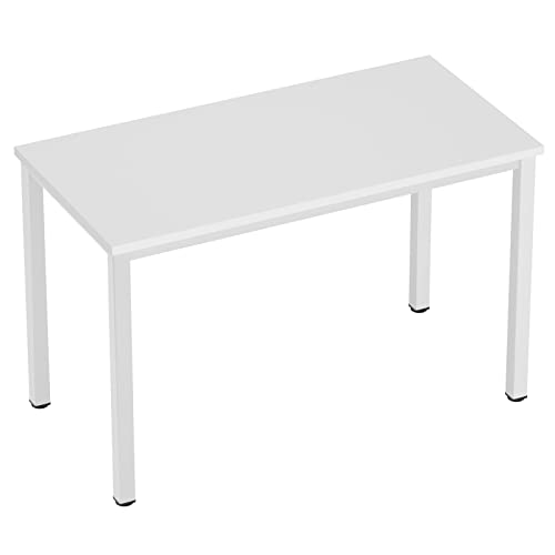 AuraCraft Computer Schreibtisch pc Tisch bürotisch kinderschreibtisch Gaming Schreibtisch klein Arbeitsplatz für das Home-Office (Weiß, 100X60CM) von AuraCraft