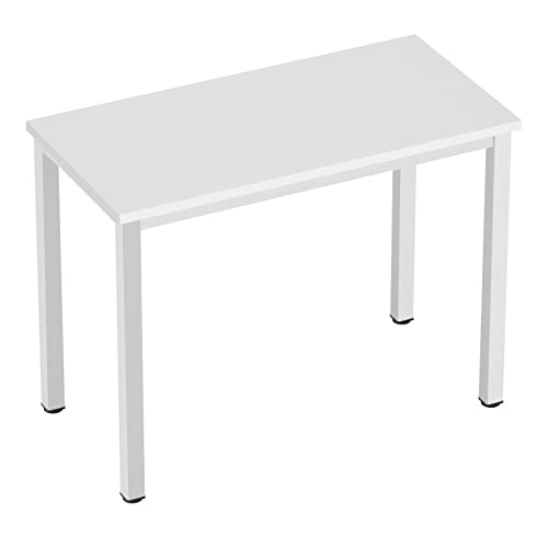 AuraCraft Computer Schreibtisch pc Tisch bürotisch kinderschreibtisch Gaming Schreibtisch klein Arbeitsplatz für das Home-Office (Weiß, 80X40CM) von AuraCraft