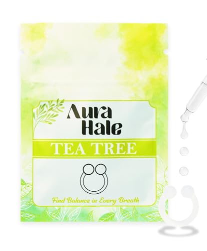 AuraHale Nasendiffusoren (einzeln) (Einheitsgröße, Teebaum) von AuraHale