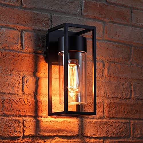 Auraglow Wandleuchte für den Außenbereich, 2-Wege, E27, nach oben oder unten, mit MYSA ST64 Glühlampe von Auraglow