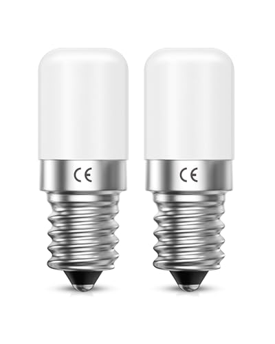 Aurahome E14 LED Warmweiss 1.5W, Kühlschranklampe LED Warmweiß 2700K Ersetzt Glühbirne E14 15W, LED Leuchtmittel E14 für Nachtlicht Birne/Salzlampe/Deko Leuchtmittel für Weihnachtsstern 2 Stück Aurahome E14 LED Warmweiss 1.5W, Kühlschranklampe LED Warmweiß 2700K Ersetzt Glühbirne E14 15W, LED Leuchtmittel E14 für Nachtlicht Birne/Salzlampe/Deko Leuchtmittel für Weihnachtsstern 2 Stück von Aurahome