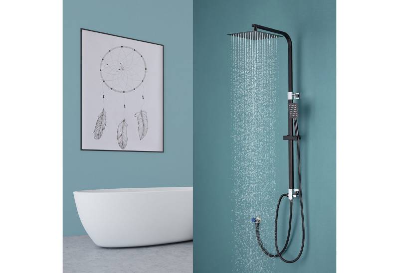 Auralum Max Duschsystem Edelstahl Regendusche Duschset Massage Duschpaneel mit Handbrause von Auralum Max