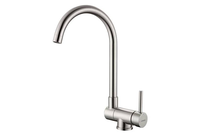 Auralum Max Küchenarmatur 360° Hochdruck Wasserhahn Ausziehbar Spültischarmatur 2 Brause von Auralum Max