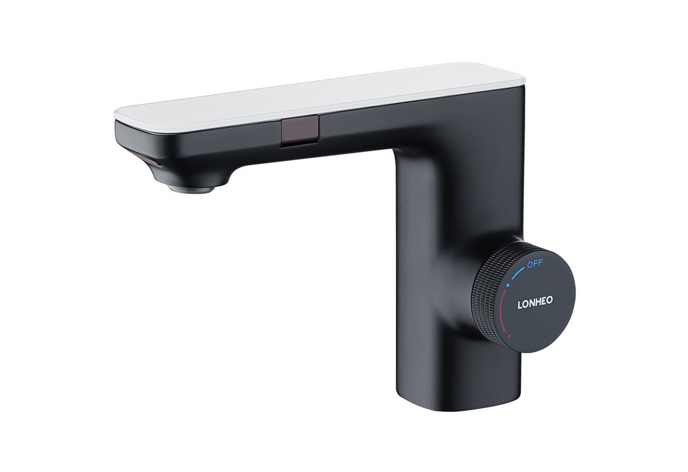Auralum Max Waschtischarmatur Automatik Infrarot IR Sensor Waschbecken Wasserhahn Mischbatterie von Auralum Max