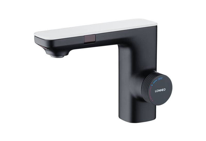Auralum Max Waschtischarmatur Automatik Infrarot IR Sensor Waschbecken Wasserhahn Mischbatterie von Auralum Max