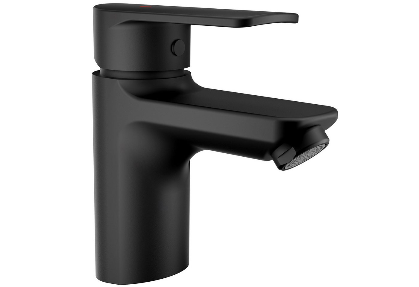 Auralum Max Waschtischarmatur Wasserhahn Waschbecken Badarmatur Mischbatterie Waschtischmischer Chrom/Schwarz von Auralum Max