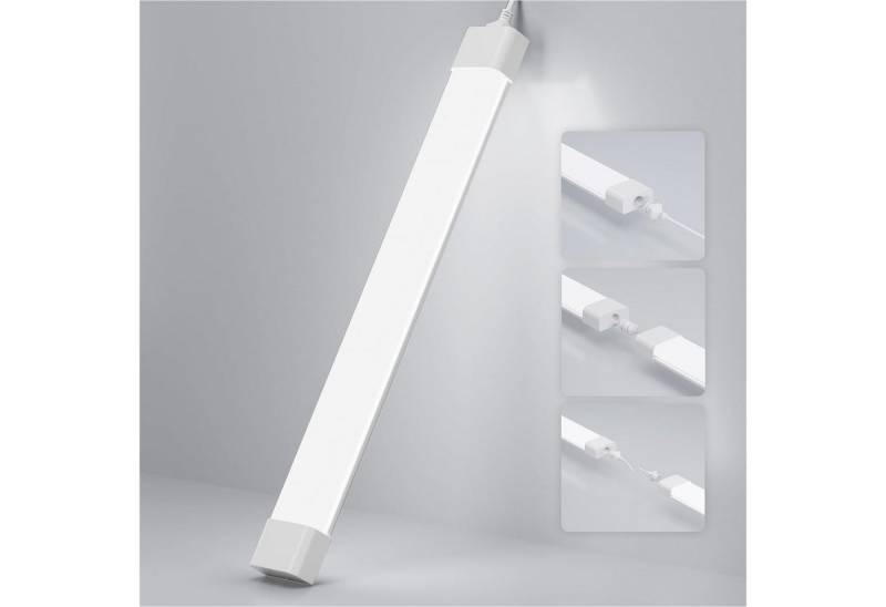 Auralum Außen-Deckenleuchte 18W/36W/45W LED Feuchtraumleuchte LED Neonröhre Feuchtraumlampe IP65, Neutralweiß, Kalteweiß, Werkstattlampe Deckenleuchte für Büro Lager Garage von Auralum