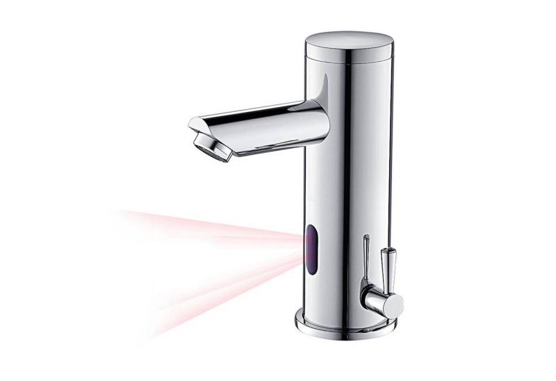 Auralum Küchenarmatur Waschtischarmatur Infrarot Sensor Wasserhahn Automatik Badarmatur von Auralum
