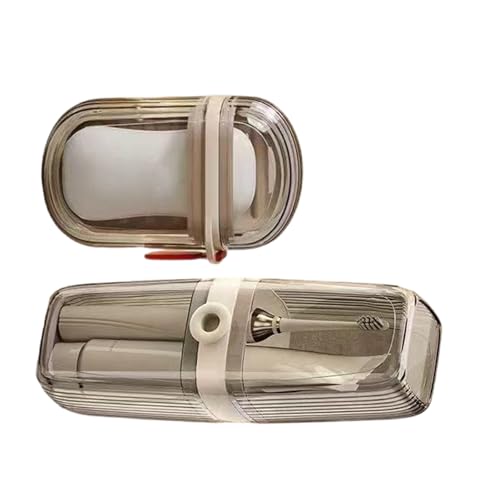 2 Piece Travel Zahnbürstenhalterbecher Und Seife Aufbewahrungsbox Set Compact Design Für Camping Business Trip Badezimmer Essentielle Tragbare Seifenschale Mit Zahnbürstenhalter von Aurgiarme
