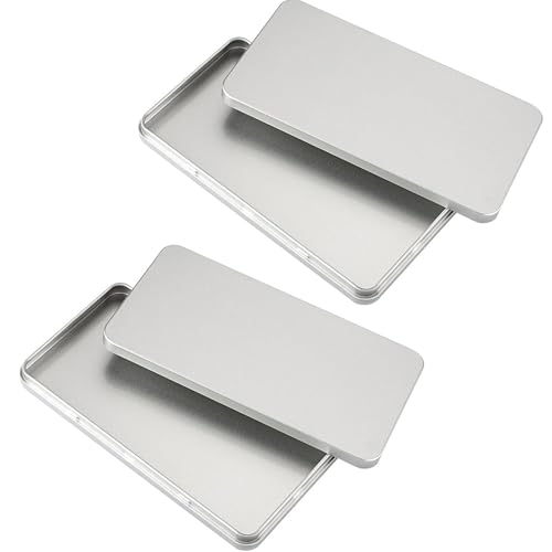 2 Stück Praktische Metallkasse Für Organisierte Geldspeicher Und Schutz Mit Deckel Designs Geld Organisatoren Cash Storage Box von Aurgiarme