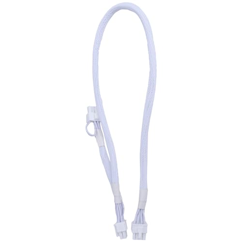 Aurgiarme 8-poliges Doppeltes PCIe-8-poliges (6+2) PCIE Y Splitter Verlängerungskabel Y Splitter Verlängerung von Aurgiarme