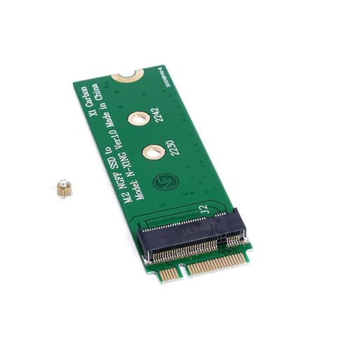 Aurgiarme Computer-Adapter, 20 + 6-polig, SSD auf NGFF M.2 SSD-Adapter, Konverter für LenovoThinkpad X1 für Computer-Integration, Computeradapterplatine von Aurgiarme