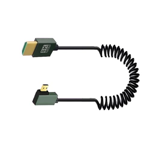 Aurgiarme Feder Retacable HDTV Kabel 8K60Hz Videoübertragung Für Laptop Tablets Gaming Konsolen Kamera Camcorder Spring Feder Retractable Design von Aurgiarme