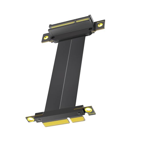 Aurgiarme Haltbarkeit PCIe Verlängerungskabel 10 Cm Länge Mit Doppelten Rechten Winkeln Steckverbinder Stabiler Signale Verbindungsraum Sparen Design Design Aurgiarme Haltbarkeit PCIe Verlängerungskabel 10 Cm Länge Mit Doppelten Rechten Winkeln Steckverbinder Stabiler Signale Verbindungsraum Sparen Design Design von Aurgiarme