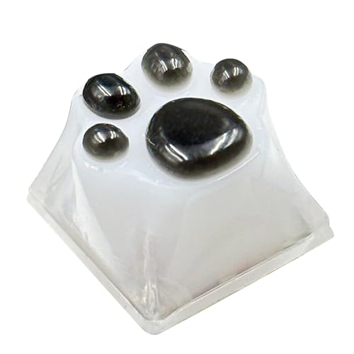 Aurgiarme Lovely Claw Keycap Resin Persönlichkeit Transluzently Backlights Keycap für mechanische Tastaturen von Aurgiarme