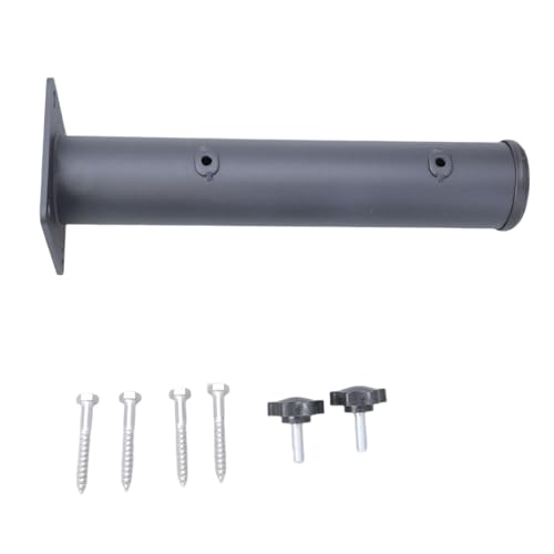 Aurgiarme Patios Regenschirmhalter Klemme Für Deck Geländer Mount Outdoor Parasol Basis Mit Schrauben Einfache Installation Parasolhalterung Freien Parasol Basis von Aurgiarme