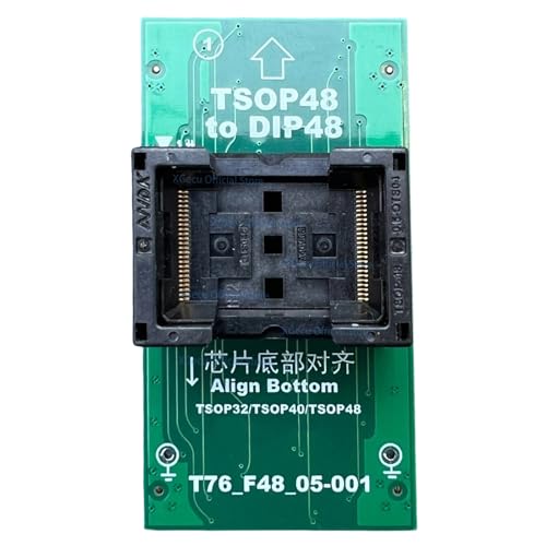 Effizienter TSOP32 TSOP40 TSOP48 Bis DIP48 Adapter (T76_F48_05 001) KOMPATIBUTE T76 Programmierer Nur Programmiertechnikerausrüstung von Aurgiarme