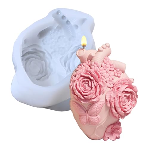 Silikonform Blumen Herz Kerze Formen Epoxidharzformen Seife Formen Gussform Formen Blütenpflaster Formen Silikonform Blumen Herz Kerze Formen Epoxidharzformen Seife Formen Gussform Formen Blütenpflaster Formen von Aurgiarme
