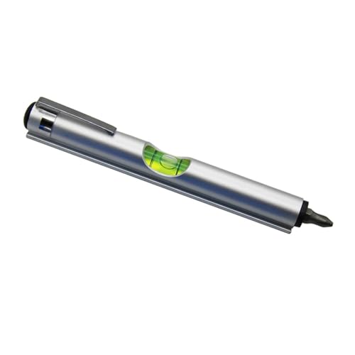 Taschenschraubendreher Stiftmagnetschraube Treiber Mit Pegel Blase Leicht Zu Lesen Gutes Geschenk Mess Lineal Outdoor Camping von Aurgiarme