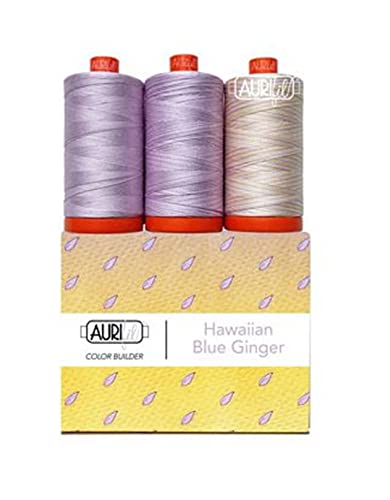 Aurifil 50wt Cotton Color Builder Thread Collection-Hawaiian Blue Ginger -AC50CP3-022 Aurifil 50wt Cotton Color Builder Thread Collection-Hawaiian Blue Ginger -AC50CP3-022 von Aurifil