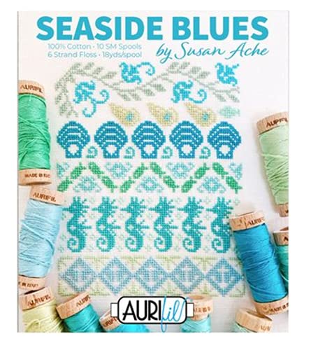 Aurifil Designer Thread Collection-Seaside Blues By Susan Ache -SA30SB10 Aurifil Designer Thread Collection-Seaside Blues By Susan Ache -SA30SB10 von Aurifil