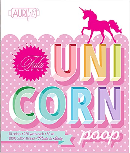 Aurifil Designer Thread Collection-Unicorn Poop By Tula Pink -TP50UP10 von Aurifil