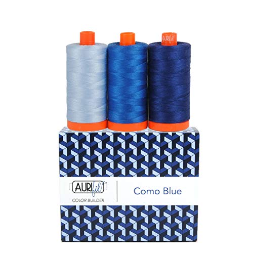 Aurifil Gewinde Blau CB Como 3 Stück Aurifil Gewinde Blau CB Como 3 Stück von Aurifil