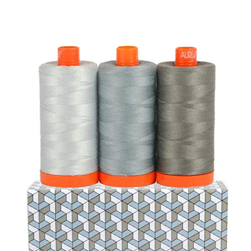 Aurifil Gewinde CB Milan Grau, 3 Stück Aurifil Gewinde CB Milan Grau, 3 Stück von Aurifil