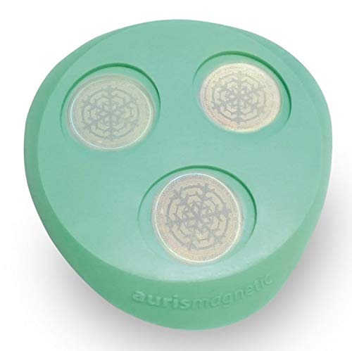 AURIS Magnetuntersetzer - Magnetisiert Wasser und Getränke - Grüne Farbe - Polyester mit holographischem Design AURIS Magnetuntersetzer - Magnetisiert Wasser und Getränke - Grüne Farbe - Polyester mit holographischem Design von Auris