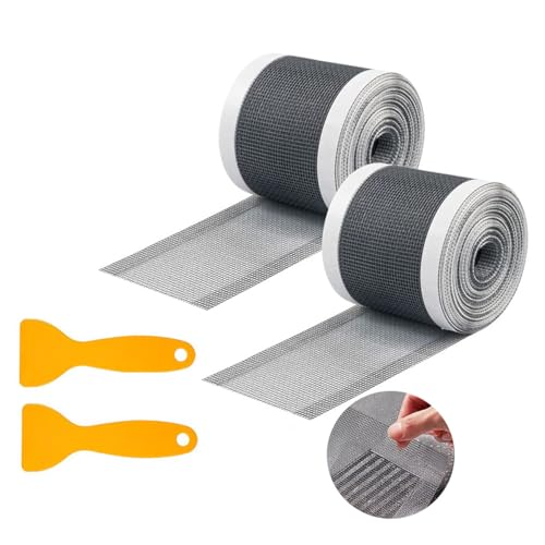 Auriselle 2 Stück 10cm*5m Abflusssieb Dusche, Einweg Haarsieb Duschsieb Abfluss Haarfänger Sink Strainer Plastikspatel Duschrinne Badwanne Feinmaschig Catcher Stickers Kann auf Maß Geschnitten Werden von Auriselle