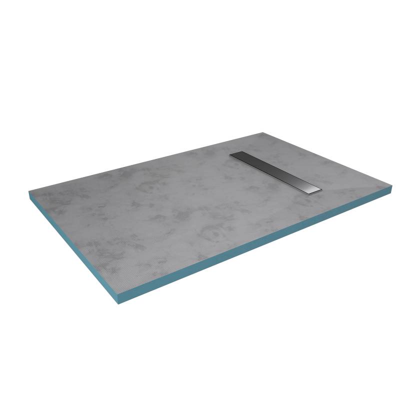Aurlane Showerboard grau 90 x 140 x 4 cm von Aurlane