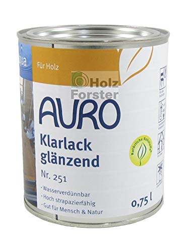 AURO Klarlack glänzend Nr. 251 - 0,75 L von Auro