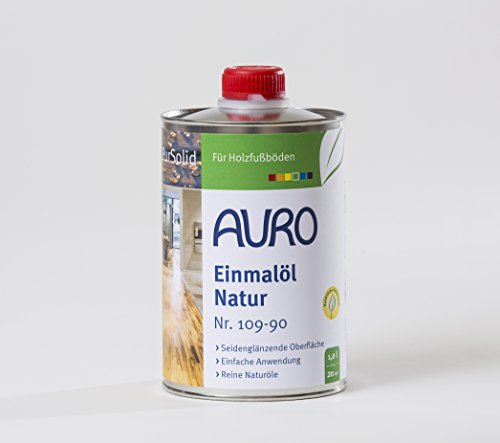 AURO Einmalöl PurSolid Natur Nr. 109-90, 1,00 Liter von Auro