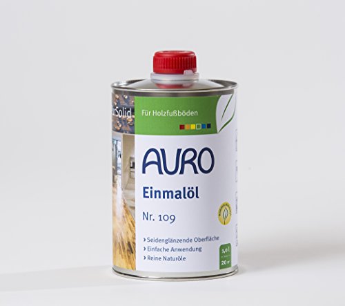 AURO Einmalöl PurSolid Transparent Nr. 109, 1,00 Liter von Auro