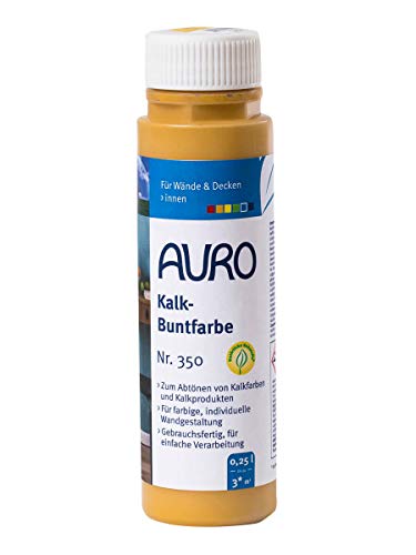 AURO Kalk-Buntfarbe Gelb 0,25 L von Auro