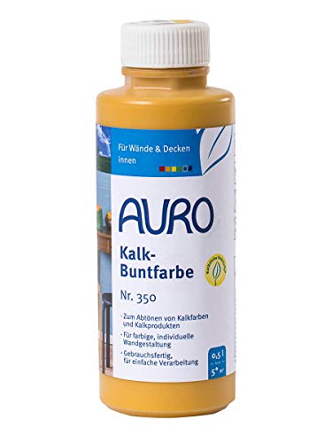 AURO Kalk-Buntfarbe Gelb 0,5 L von Auro