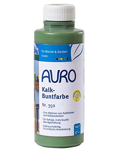 Kalk-Buntfarbe (0,50 Liter, grün) von Auro