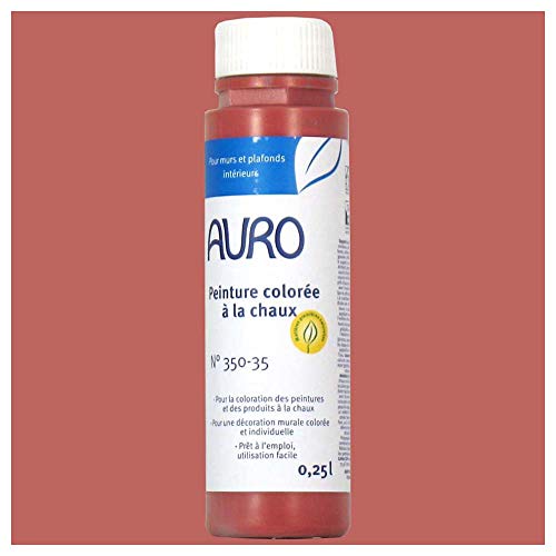 Kalk-Buntfarbe (0,25 Liter, terracotta) von Auro