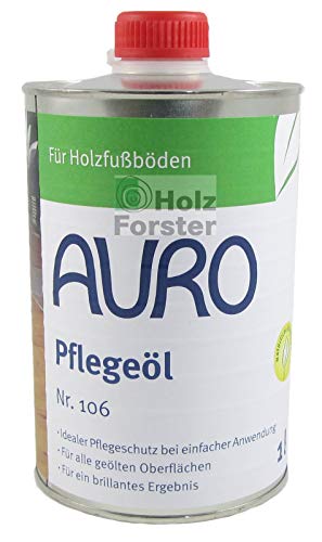 AURO Pflegeöl Nr. 106 farblos, 1,0 Liter von Auro