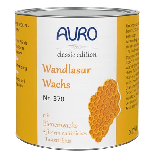 AURO Wandlasur-Wachs - Farblos - 0,375L von Auro